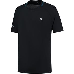 K-Swiss Hypercourt Double Crew 2 T-Shirt Herren in schwarz, Größe: XL