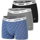 Nike Everyday Cotton Stretch Boxer Short 3er Pack Herren in mehrfarbig, Größe: XL