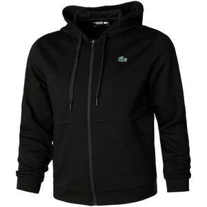 Lacoste Tennis Trainingsjacke Herren in schwarz, Größe: L