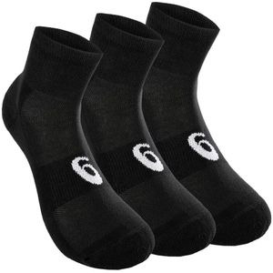 ASICS Quarter Sportsocken 3er Pack in schwarz, Größe: 47 - 49