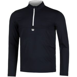 Wilson Elevate Performance Longsleeve Herren in dunkelblau, Größe: XL
