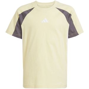 adidas Colorblock T-Shirt Kinder in gelb, Größe: 164