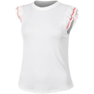 Lucky in Love Classic Stripes Rib Tank-Top Damen weiß, Größe: XL