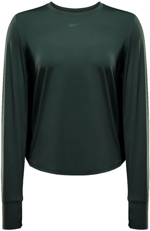 Nike One Classic Dri-Fit Longsleeve Damen in dunkelgrün, Größe: L