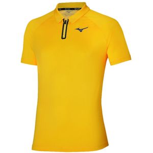 Mizuno Frontier Shadow Polo Herren in gelb, Größe: XXL
