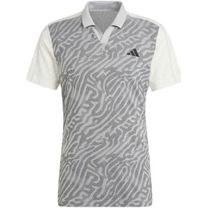 adidas Pro Polo Herren in grau, Größe: S