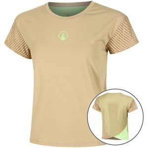 Quiet Please Wild Cross T-Shirt Damen in beige, Größe: XS