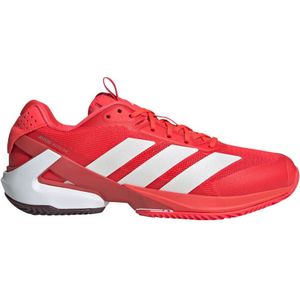 adidas Adizero Ubersonic 5 Sandplatzschuh Herren in rot, Größe: 48 2/3