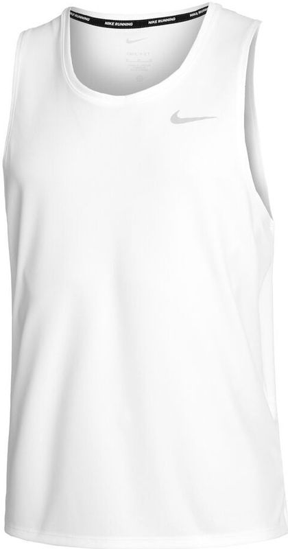Nike Dri-Fit Miler Tank-Top Herren in weiß