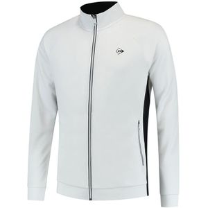 Dunlop Knitted Trainingsjacke Herren in weiß, Größe: 3XL