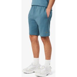 Lacoste Regular Fit Brushed Fleece Shorts Herren in blaugrau, Größe: L