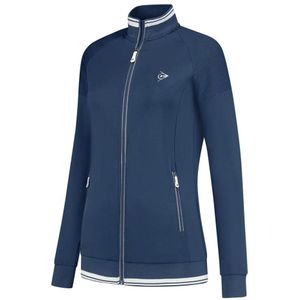 Dunlop Club Knitted Trainingsjacke Damen in dunkelblau, Größe: XS