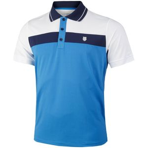 K-Swiss Core Team Block Polo Herren in blau, Größe: M