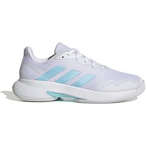 adidas CourtJam Control Teppichschuh Damen in weiß