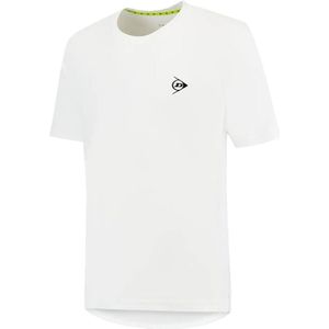 Dunlop Club Crew T-Shirt Herren in weiß, Größe: S