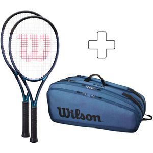 Wilson 2x Ultra 100 V4.0 Plus Schlägertasche (2022) 300 gr