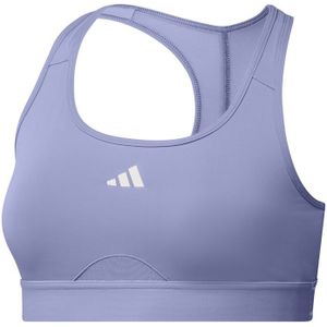 adidas Powerreact Training Sport-BH Damen in flieder, Größe: S