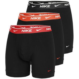 Nike Everyday Cotton Stretch Boxer Brief Short 3er Pack Herren in mehrfarbig, Größe: L