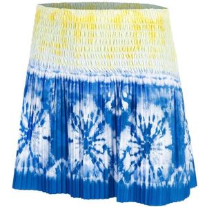 Lucky in Love Shibori Wave 14in Rock Damen blau