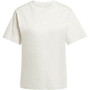 adidas Essentials Small Logo T-Shirt Damen in grau, Größe: S