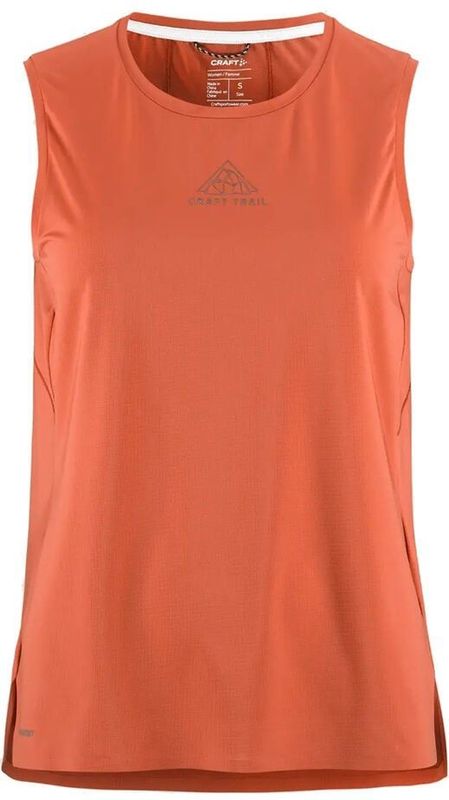 Craft Pro Trail Singlet 2 Tank-Top Damen in orange, Größe: M