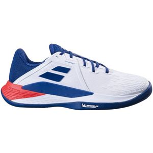 Babolat Propulse Fury 3 Sandplatzschuh Herren in weiß, Größe: 47