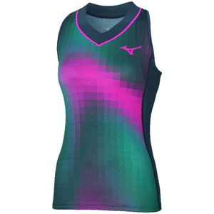 Mizuno Frontier Tank-Top Damen in dunkelblau, Größe: M