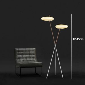 Nordic Luxe Design Vloerlamp - Stijlvolle LED Staande Lamp voor Woonkamer, Eetkamer & Slaapkamer