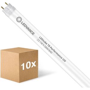 Voordeelpak 10x Ledvance LED Buis T8 Performance (EM/Mains) Ultra Output 23.1W 3700lm - 840 Koel Wit | 150cm - Vervangt 58W