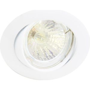 Any Lamp Inbouw Spot Circulair Kantelbaar Wit | Zaagmaat 75mm - GU5.3 Fitting