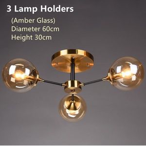 Rotor Koperen Plafondlamp Voor In De Woonkamer