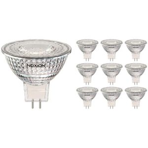 Voordeelpak 10x Noxion LED Spot GU5.3 MR16 4.4W 345lm 36D - 840 Koel Wit | Dimbaar - Vervangt 35W