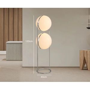 LumiSphere Art Deco LED Bol Vloerlamp