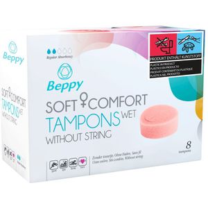 Beppy Wet Tampons - 8 Stuks