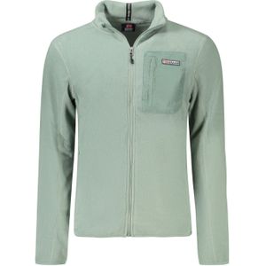 Heren Sweatshirt Noorwegen Zip Groen