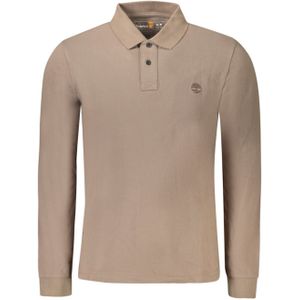 Heren polo sweatshirt Timberland bruin