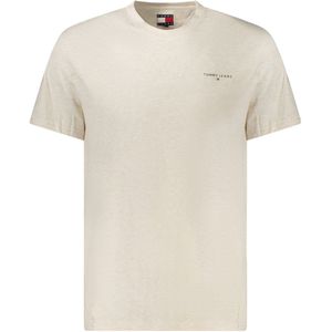 Heren t-shirt Tommy Hilfiger Beige