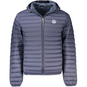 North Sails - Herfst Heren Outdoor Jas - Blauw - Met Capuchon