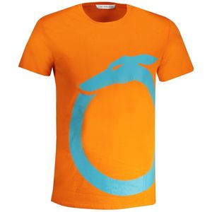 Heren Trussardi t-shirt oranje