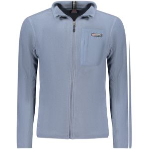 Heren Sweatshirt Noorwegen Ritssluiting Blauw