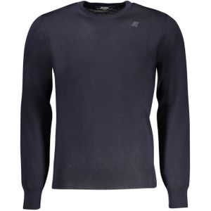 Heren sweatshirt K-way marineblauw