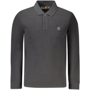 Heren polo sweatshirt Timberland zwart
