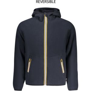 Herenjas omkeerbaar K-way marineblauw