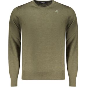 Heren sweatshirt K-way groen