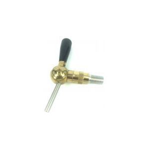Debitap Superflow compensatorkraan biertap titanium verguld