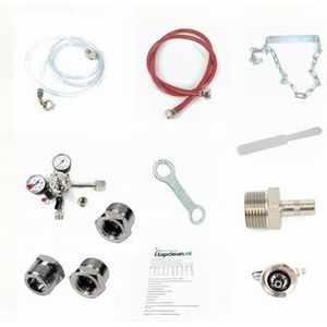 Universele tapset met Combi-M aansluiting 1-kraans
