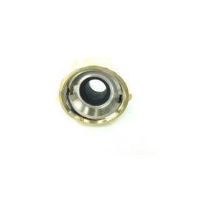 Aansluitset 5/8 pvd plated met rubber voor tapkraan