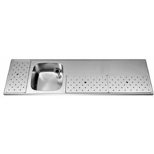 Franke ST-BB 180-1 lekblad met spoelbak links