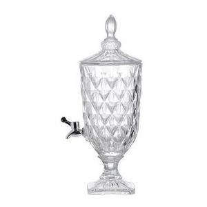 Drankdispenser glas diamant 5 ltr