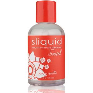 Sliquid Naturals Swirl Glijmiddel Waterbasis Eetbaar 125 ml Aardbei